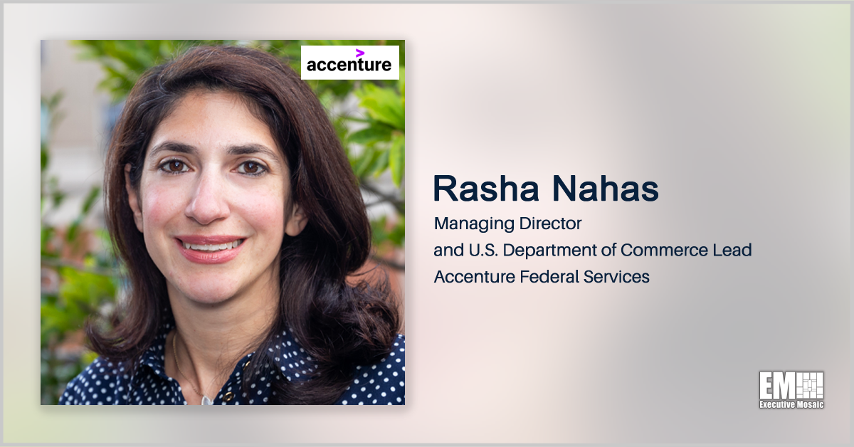 Accenture to Modernize USPTO Trademark Process Under $87M Contract; Rasha Nahas Quoted