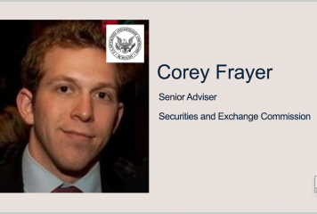 Former Senate Staffer Corey Frayer Named SEC Senior Adviser for Crypto Oversight