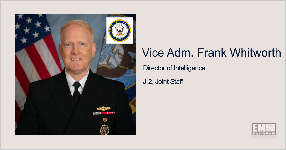 Vice Adm. Frank Whitworth Nominated to NGA Director Role