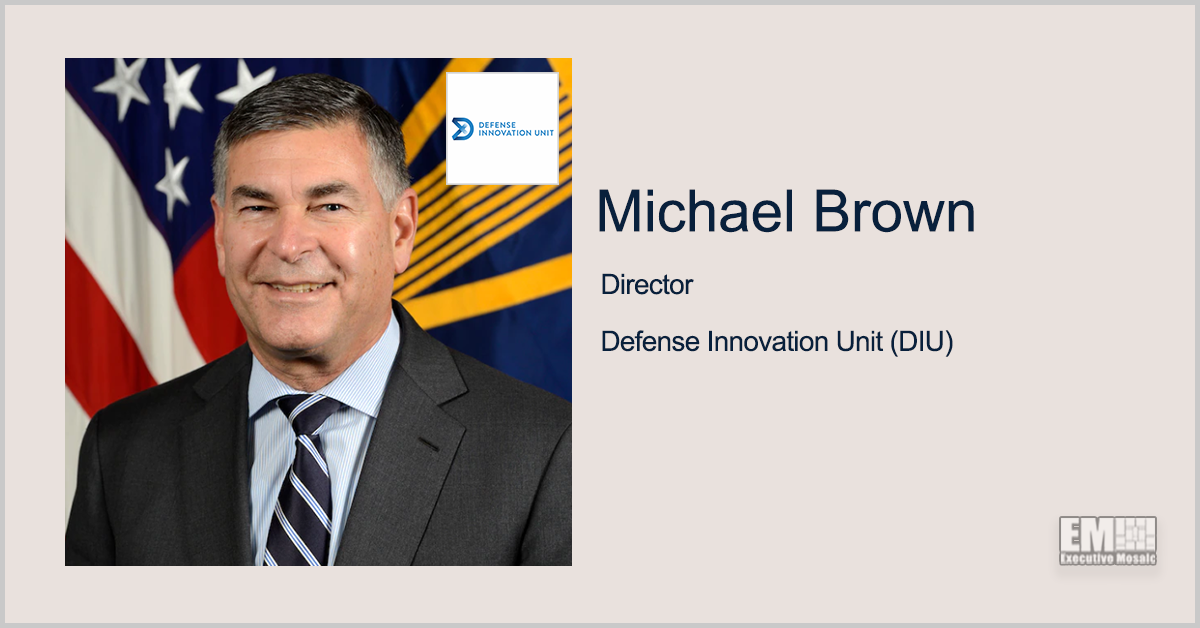 DIU Head Michael Brown to Overview Defense R&D Initiatives During Potomac Officers Club Event Keynote
