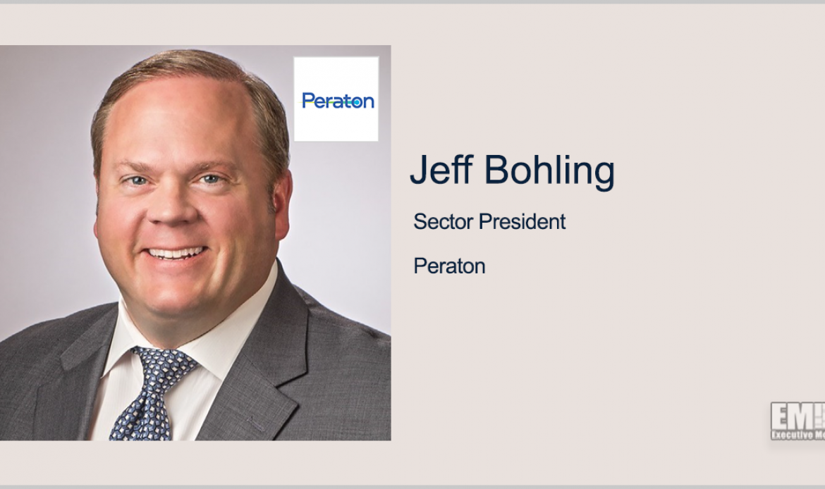 Peraton Secures $81M USCIS Background Investigation Support Task Order; Jeff Bohling Quoted