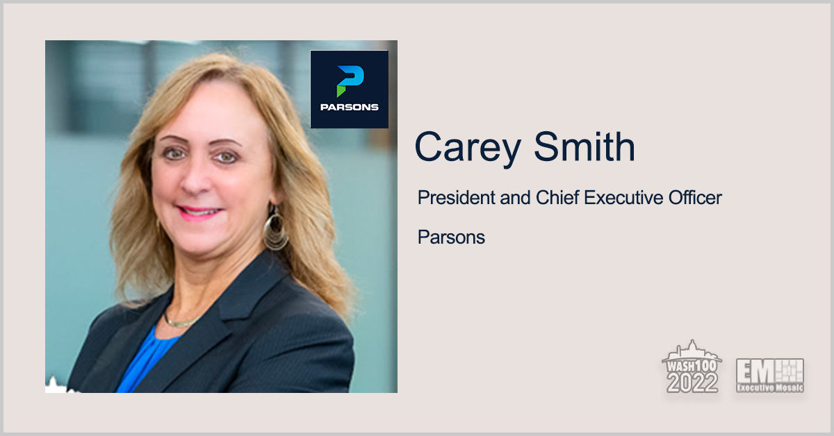 Parsons President, CEO Carey Smith to Add Chairwoman Role
