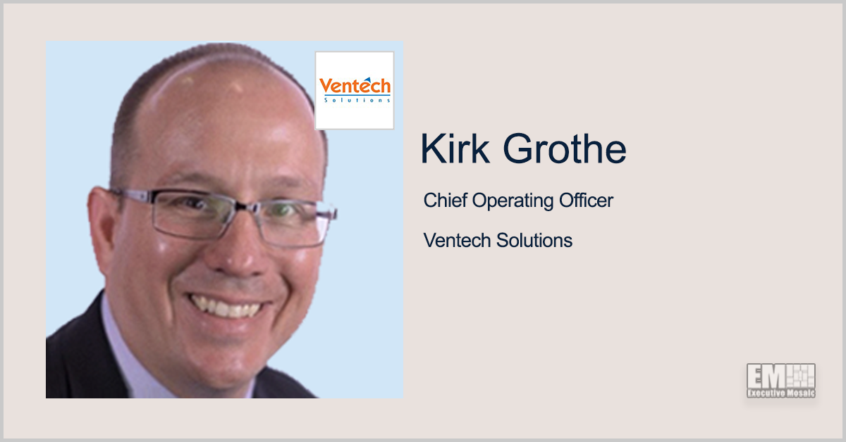 Ventech SVP Kirk Grothe Elevates to COO