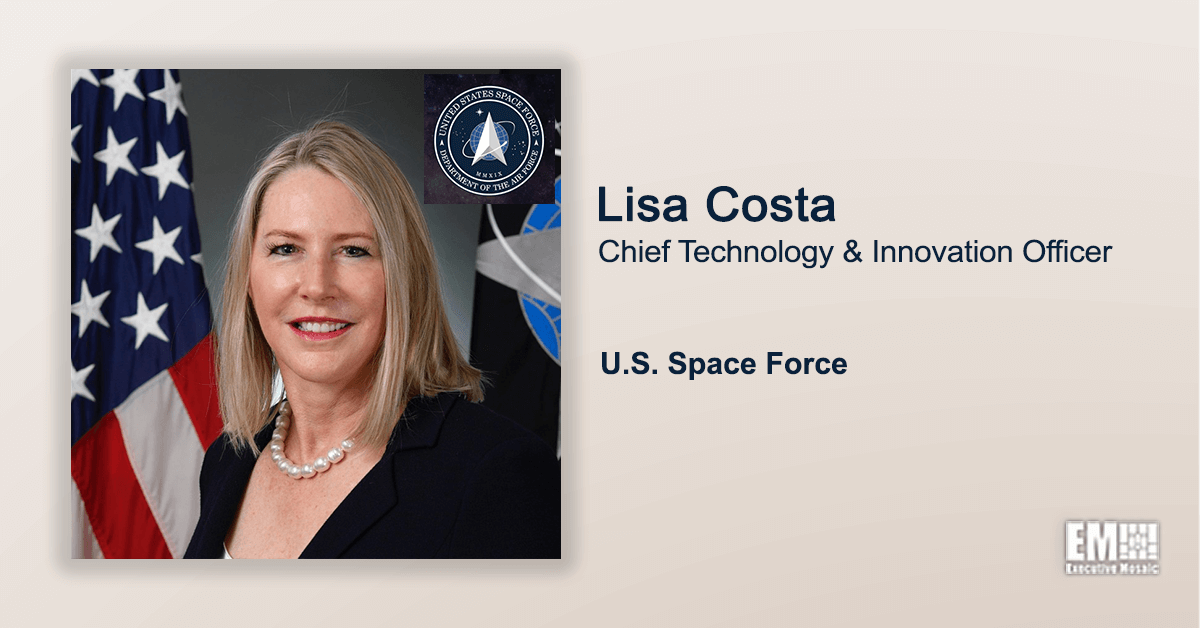 Space Force CTIO Lisa Costa Delivers Keynote on Digital Foundations for Next-Gen Space at GovCon Wire Forum
