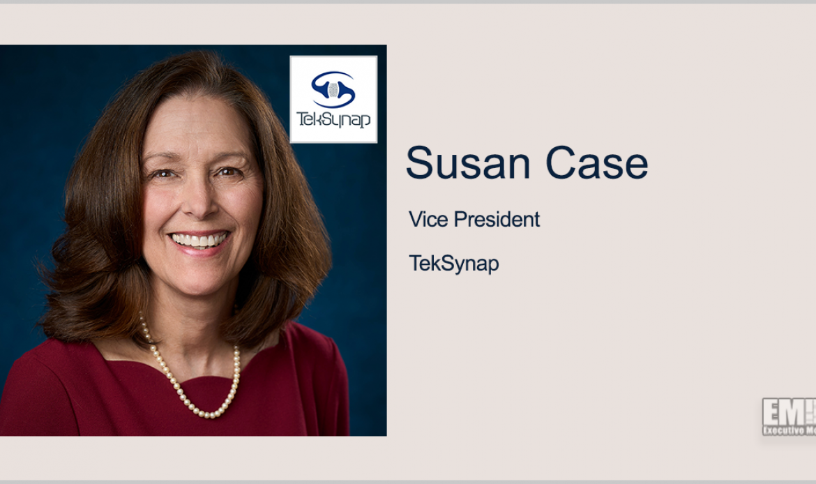 Susan Case Joins TekSynap as Intelligence Programs VP