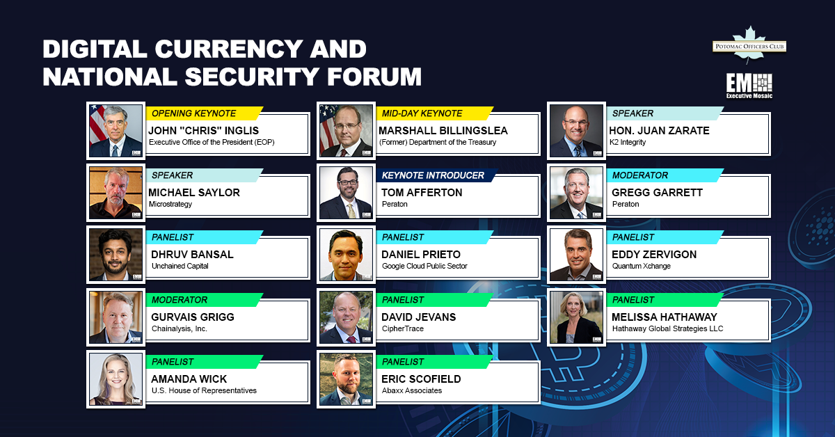 Crypto, Cybersecurity, Global Finance Leaders Talk Knowledge Gaps & Threat Landscape in Panel Discussion During POC’s Digital Currency and National Security Forum
