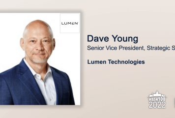 Dave Young, Lumen Strategic Sales SVP, Gets 3rd Wash100 Recognition