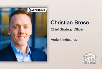Anduril Chief Strategy Officer Christian Brose Gets 1st Wash100 Recognition