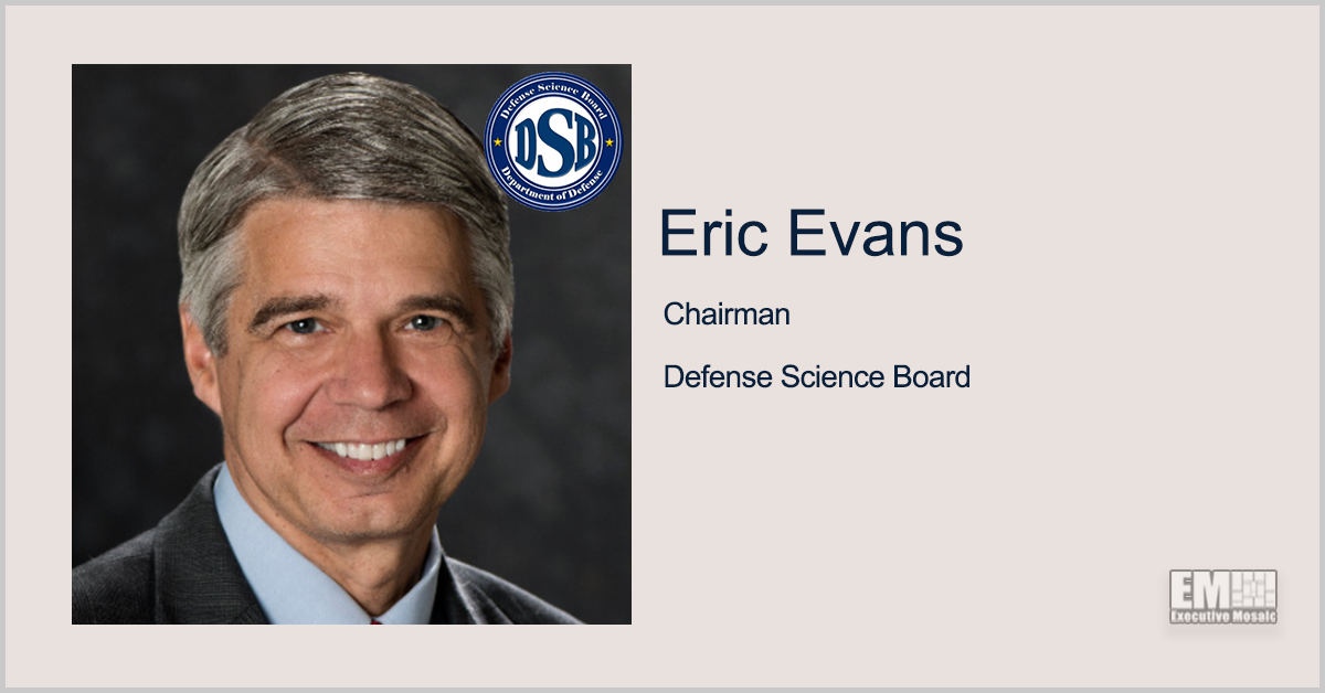 DOD Appoints MIT Lincoln Lab Director Eric Evans as Defense Science Board Chair