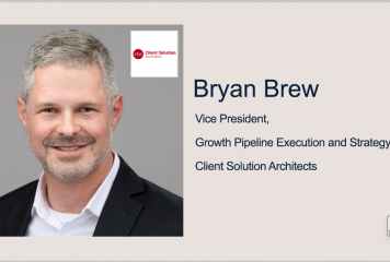 Bryan Brew to Lead Client Solution Architects Growth Execution & Strategy in VP Role