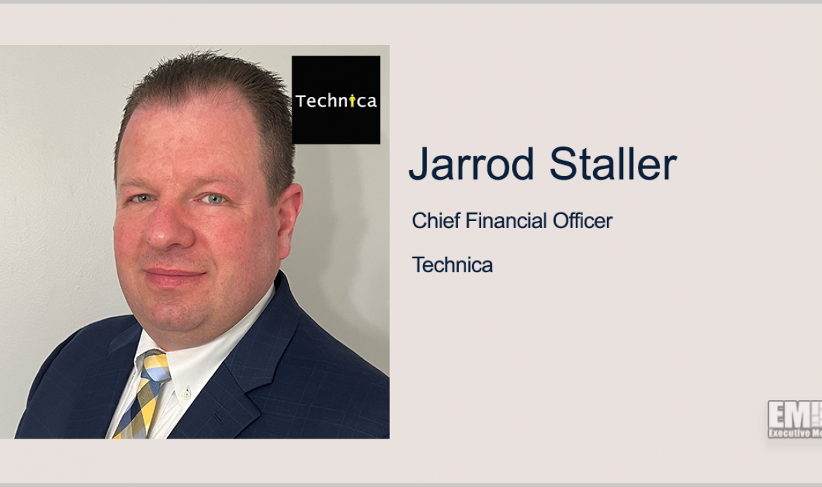 Jarrod Staller Named Technica CFO