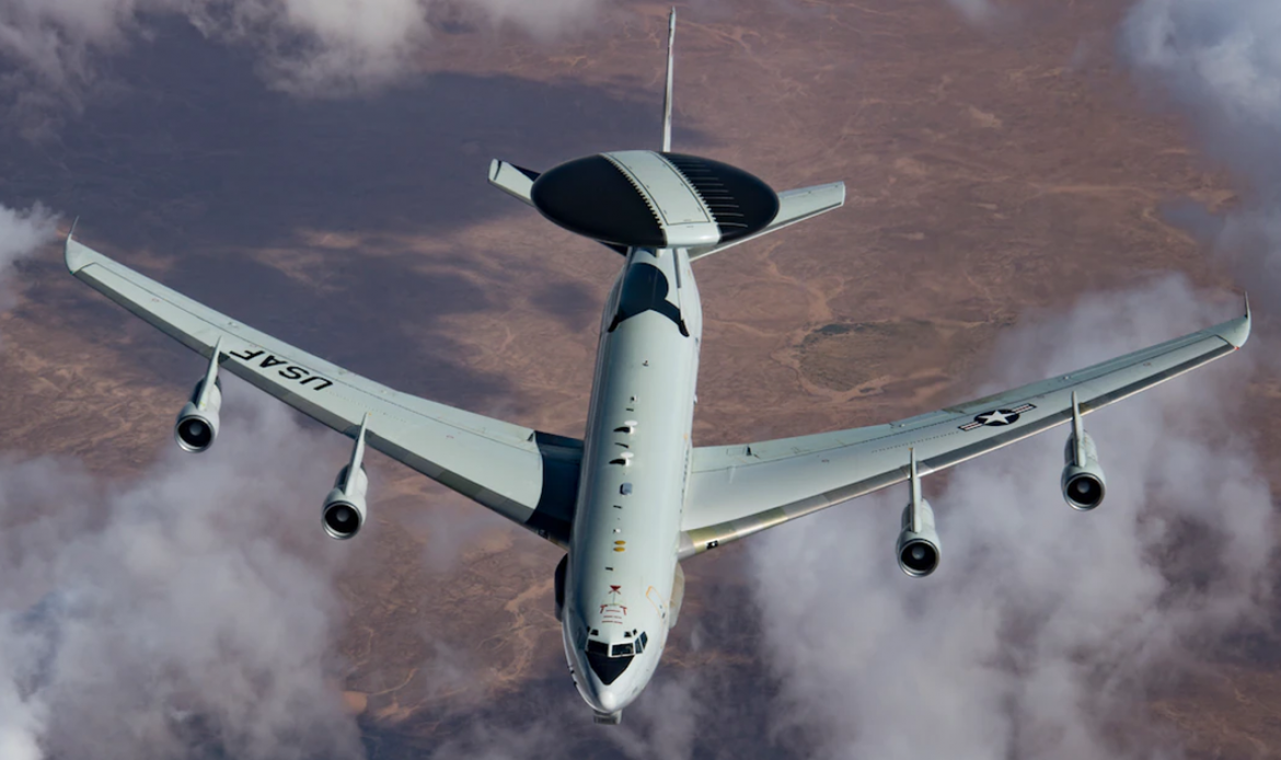 Collins Aerospace Receives $100M Air Force Contract to Maintain E-3 AWACS Avionics