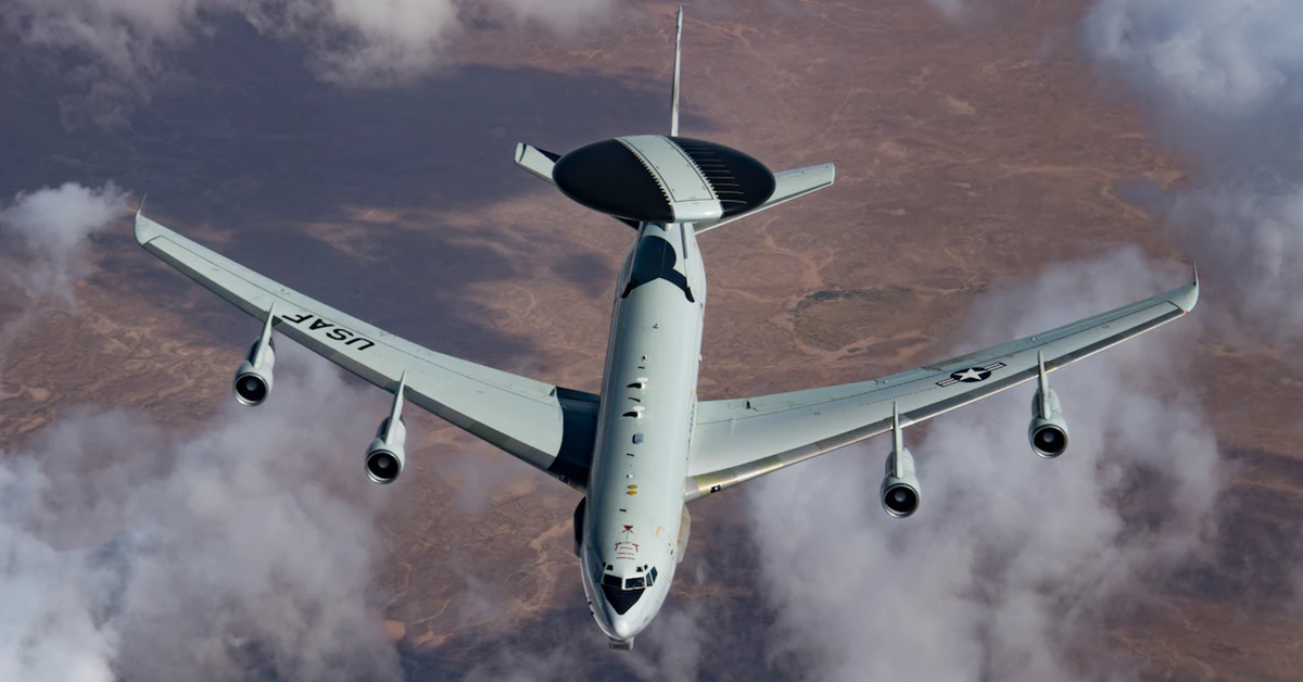 Collins Aerospace Receives $100M Air Force Contract to Maintain E-3 AWACS Avionics