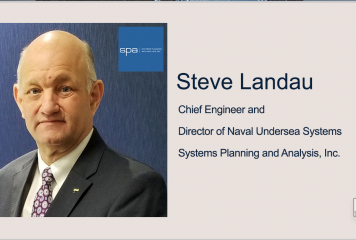 Former Navy Civilian Officer Steve Landau Named SPA Chief Engineer