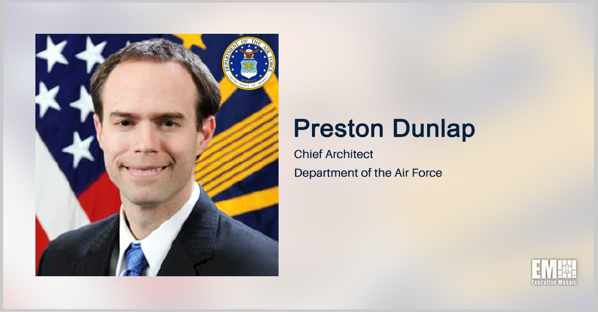 DAF Chief Architect Preston Dunlap on US Space Force’s 5 Partnership Priorities