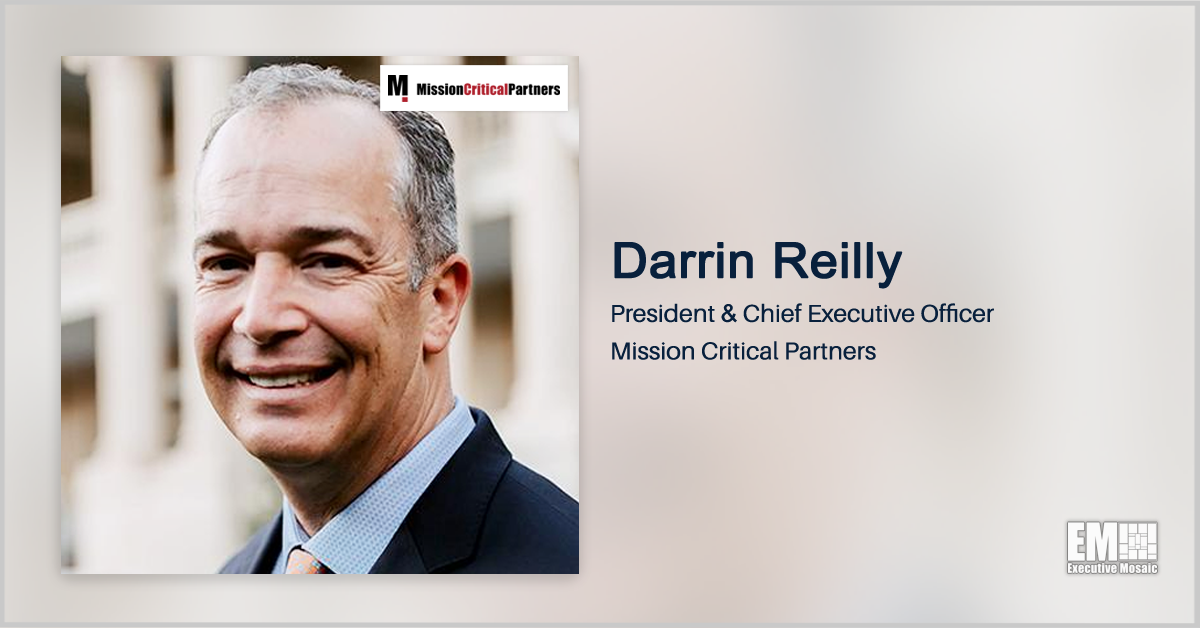 Mission Critical Partners Buys RKV to Expand Public Sector Offerings; Darrin Reilly Quoted
