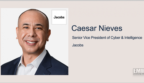 Jacobs to Form Divergent Solutions Business; Caesar Nieves to Lead New Unit as EVP