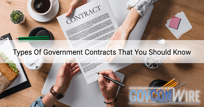 types of government contracts