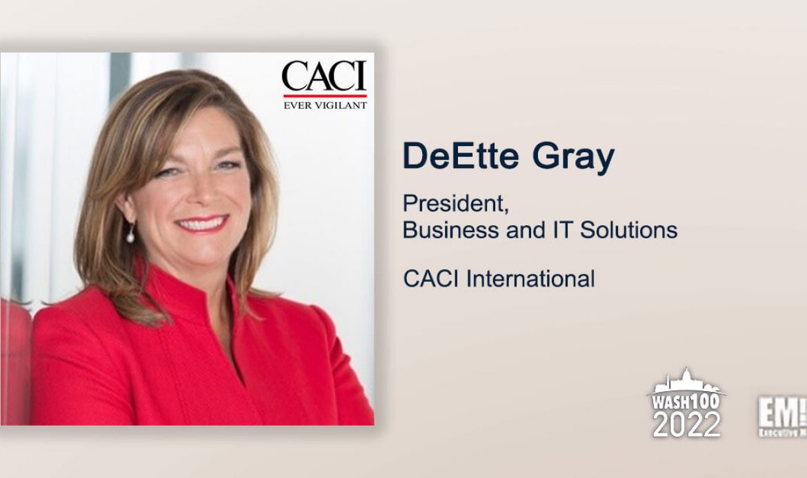 CACI’s DeEtte Gray Receives 6th Wash100 Recognition