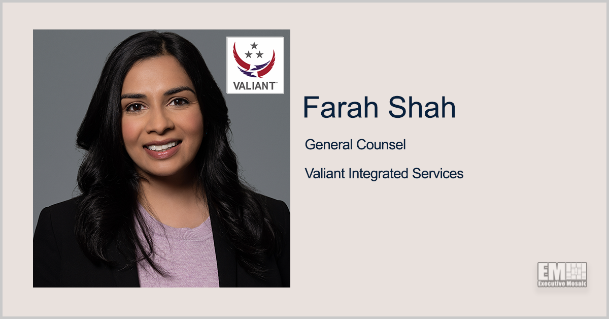 Executive Spotlight: Valiant General Counsel Farah Shah on Company Growth Initiatives & Federal Compliance Standards
