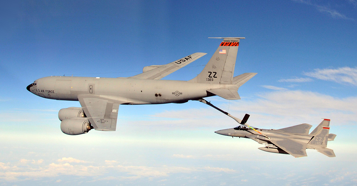 Boeing Receives $123M USAF KC-135 Tailplane Supply Contract