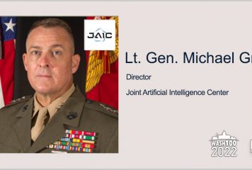 Lt. Gen. Michael Groen, Joint Artificial Intelligence Center Director, Gets 2nd Wash100 Recognition