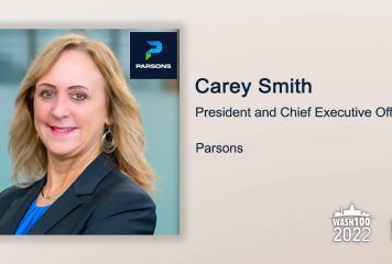 Parsons President, CEO Carey Smith Receives 2022 Wash100 Recognition for Driving Internal Investment & Federal Segment Growth Strategy