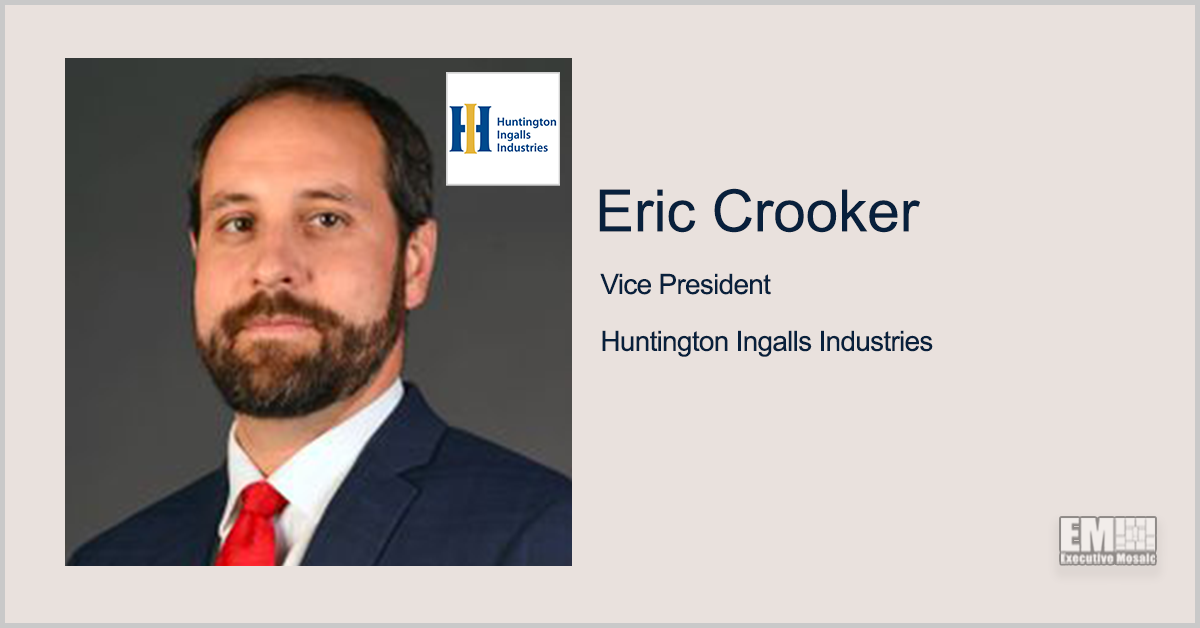 Eric Crooker Named HII Ingalls Shipbuilding VP for Infrastructure & Sustainability