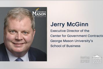 Jerry McGinn, GMU GovCon Center Executive Director, Gets 2nd Wash100 Recognition