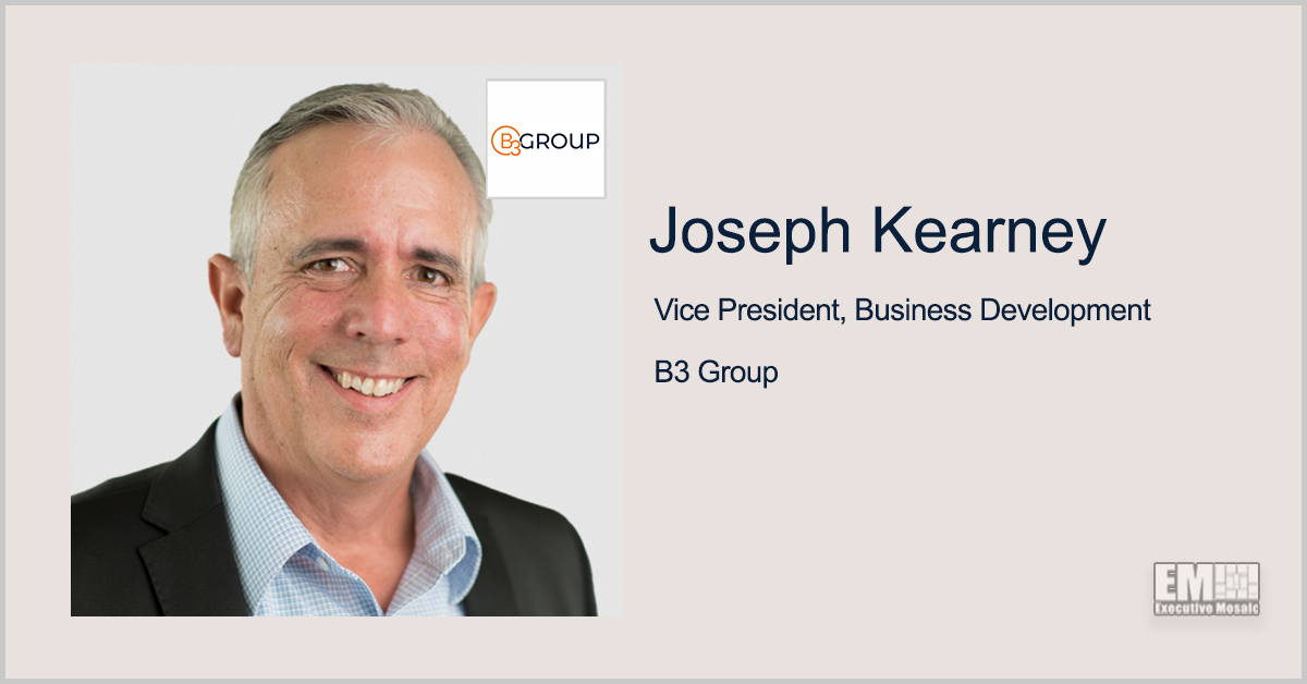 Joseph Kearney Joins B3 Group as Business Development VP