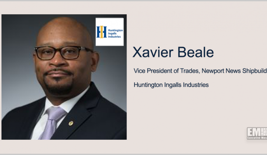 Xavier Beale Named HII Newport News Shipbuilding VP for HR & Trades
