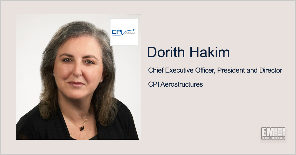 Dorith Hakim Named CPI Aero CEO, President & Director
