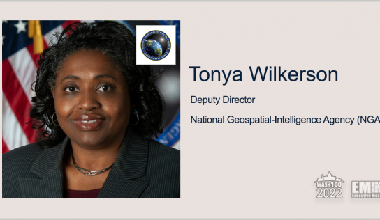 Tonya Wilkerson, NGA Deputy Director, Gets 1st Wash100 Recognition