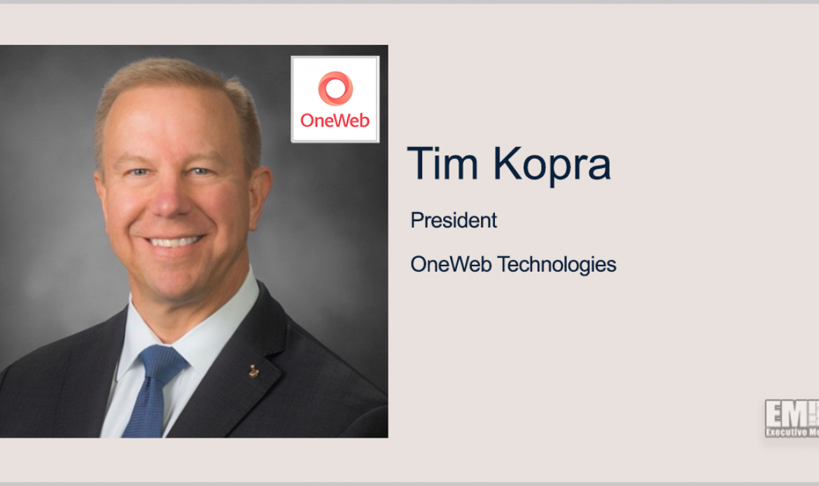 Former NASA Astronaut Tim Kopra Appointed President at OneWeb Technologies