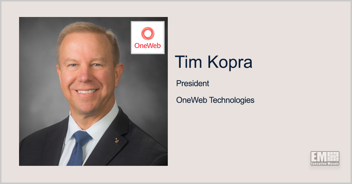 Former NASA Astronaut Tim Kopra Appointed President at OneWeb Technologies