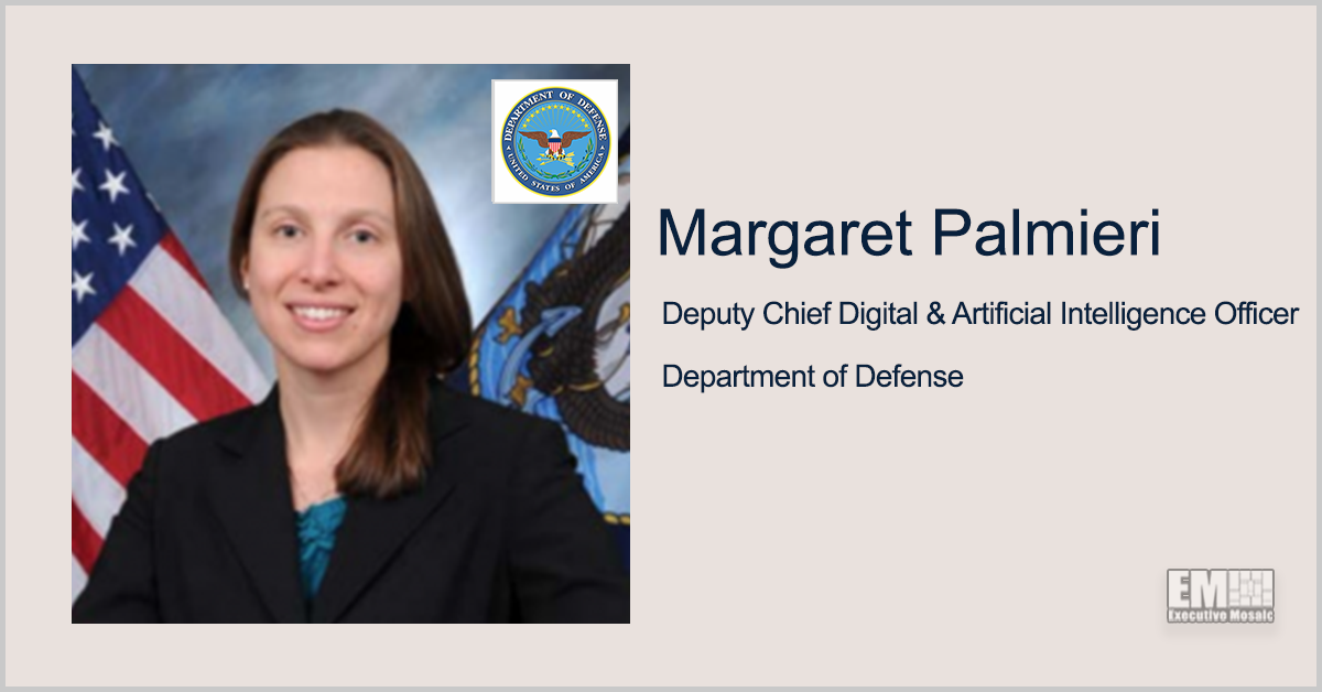 Margaret Palmieri Named DOD Deputy Chief Digital and AI Officer