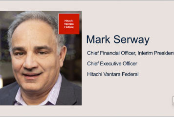 Hitachi Vantara Federal CFO Mark Serway Adds Interim President, CEO Roles