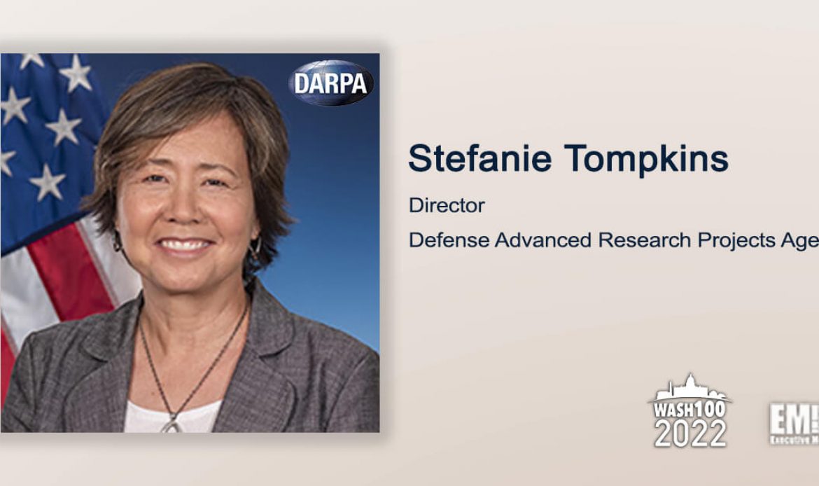 DARPA Director Stefanie Tompkins Awarded 1st Wash100 Recognition