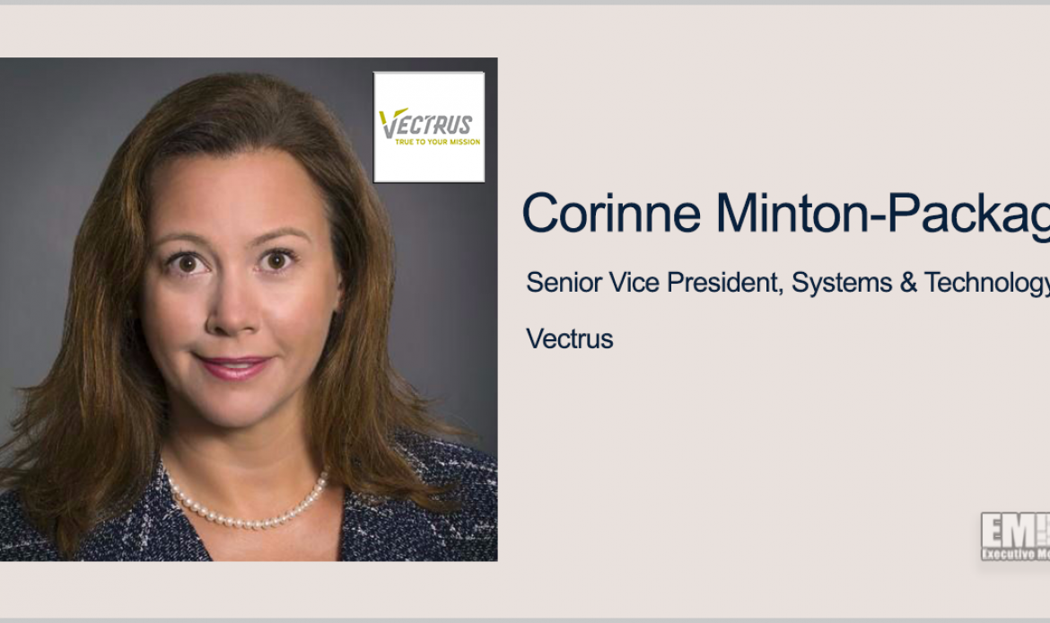 Vectrus to Enter Final App Development Phase for Navy’s 5G Smart Warehouse; Corinne Minton-Package Quoted