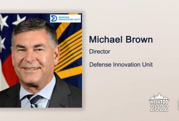 Michael Brown, Defense Innovation Unit Director, Earns 1st Wash100 Recognition
