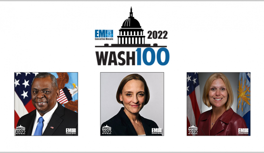 Defense Secretary Lloyd Austin, Air Force CIO Lauren Knausenberger, GDIT’s Amy Gilliland Vying For 1st Place in 2022 Wash100 Vote Standings; One Week Left to Vote