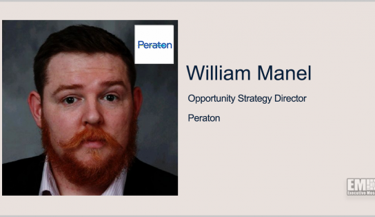 Former Leidos Capture Manager William Manel Joins Peraton