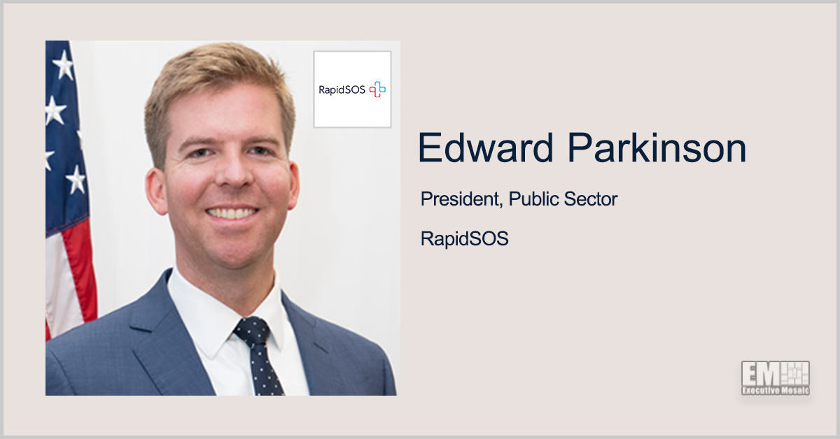 Edward Parkinson to Head RapidSOS Public Sector Business