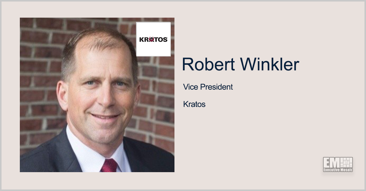 Robert Winkler Named Kratos VP of Corporate Development, National Security Programs