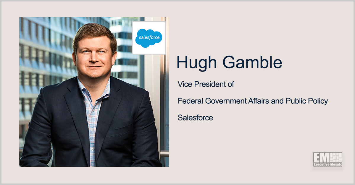 Salesforce’s Hugh Gamble: Agencies Should Incorporate Sustainability Into IT Modernization Plans
