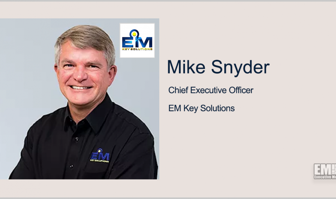 EM Key Solutions Buys Federal Tech Services Provider Cortek; Mike Snyder Quoted