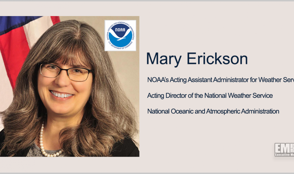 NWS Acting Director Mary Erickson: Migration to Cloud Could Be Game Changer for Forecasting
