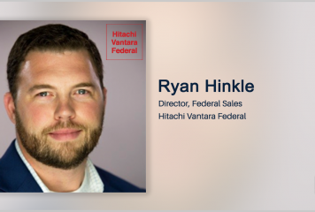 Ryan Hinkle Appointed Hitachi Vantara Federal Sales Director