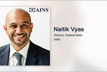 Software Provider AINS Names Vet Naitik Vyas Federal Sales Director