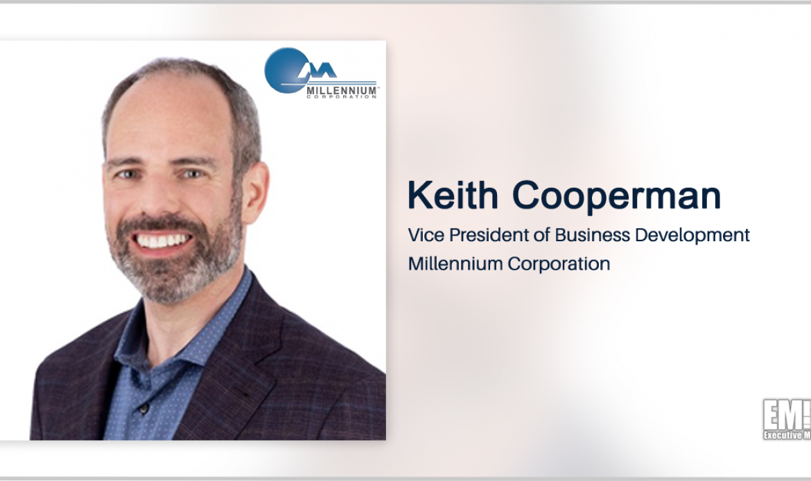 Keith Cooperman Joins Millennium as Business Development VP